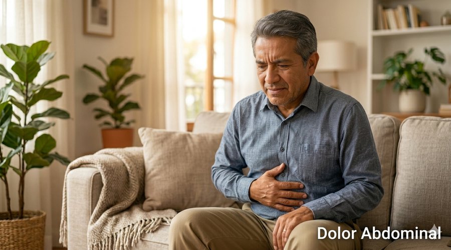 Orientador de dolor abdominal y digestivo