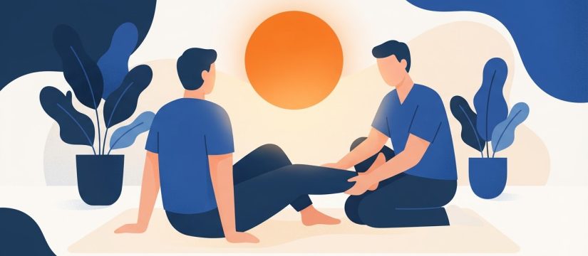 Sesión Fisioterapeuta A Domicilio Para Rehabilitación En Piernas