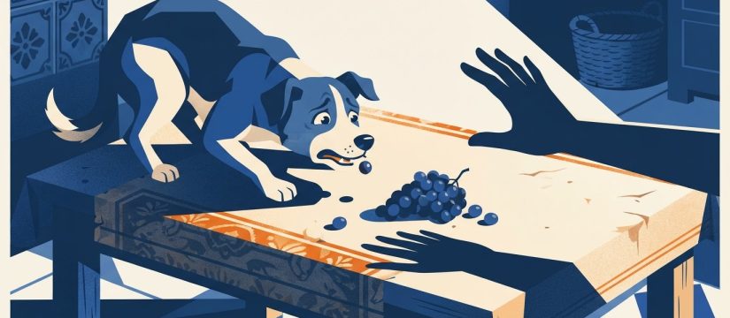 Mi perro comió uvas: es urgencia y qué debes hacer